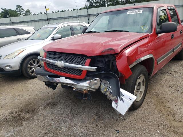 2GCEC13T151156603 - 2005 CHEVROLET SILVER1500 RED photo 9