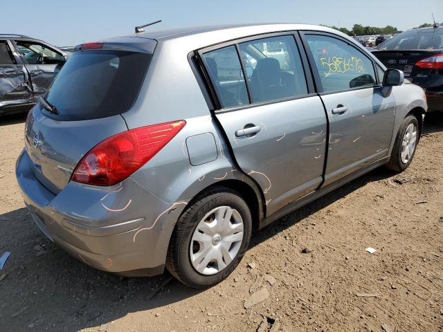 3N1BC1CP7CK810451 - 2012 NISSAN VERSA S GRAY photo 4