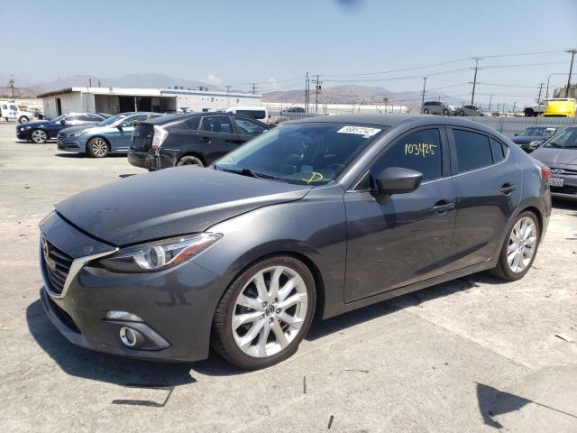 JM1BM1W34E1174935 - 2014 MAZDA 3 GRAND TO GRAY photo 2