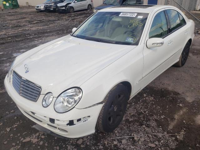 WDBUF87J36X186788 - 2006 MERCEDES-BENZ E 350 4MAT WHITE photo 2