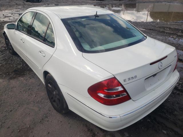 WDBUF87J36X186788 - 2006 MERCEDES-BENZ E 350 4MAT WHITE photo 3