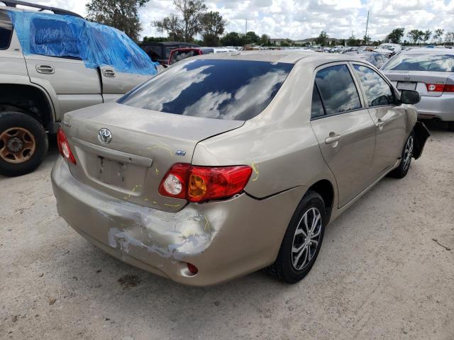 1NXBU40E29Z122022 - 2009 TOYOTA COROLLA BASE  照片 4