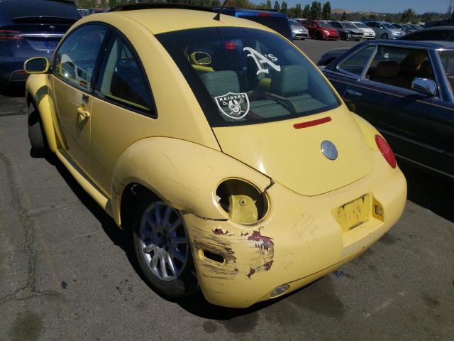 3VWCK31C65M409347 - 2005 VOLKSWAGEN NEW BEETLE 黄色 照片 3
