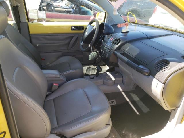 3VWCK31C65M409347 - 2005 VOLKSWAGEN NEW BEETLE 黄色 照片 5