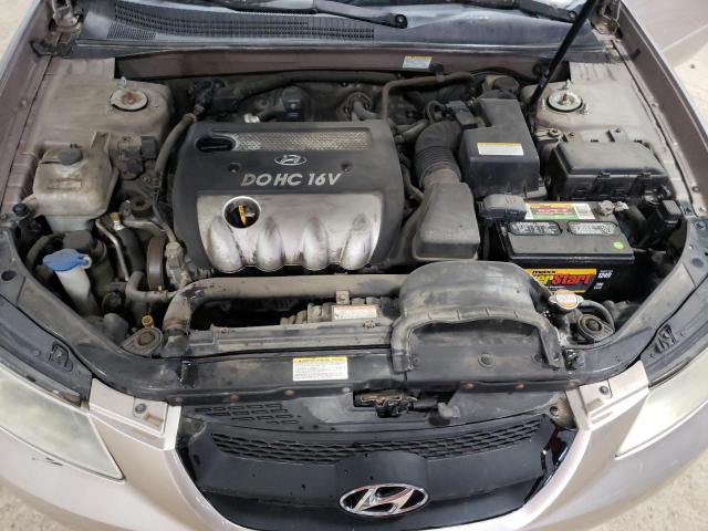 5NPEU46C46H071992 - 2006 HYUNDAI SONATA GOLD photo 7