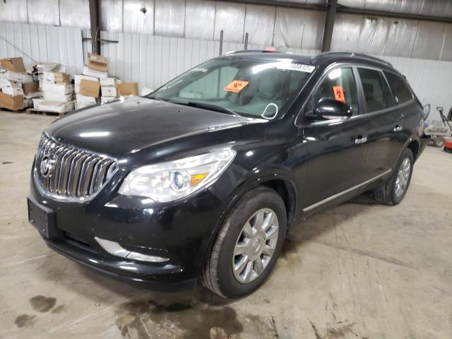 5GAKVBKD1EJ333896 - 2014 BUICK ENCLAVE BLACK photo 2