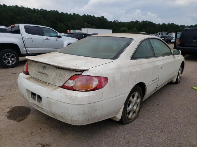 2T1CF22PX2C594896 - 2002 TOYOTA CAMRY SOLA WHITE photo 4