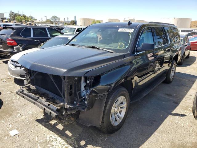 1GNSKHKC8KR393938 - 2019 CHEVROLET SUBURBAN K BLACK photo 2