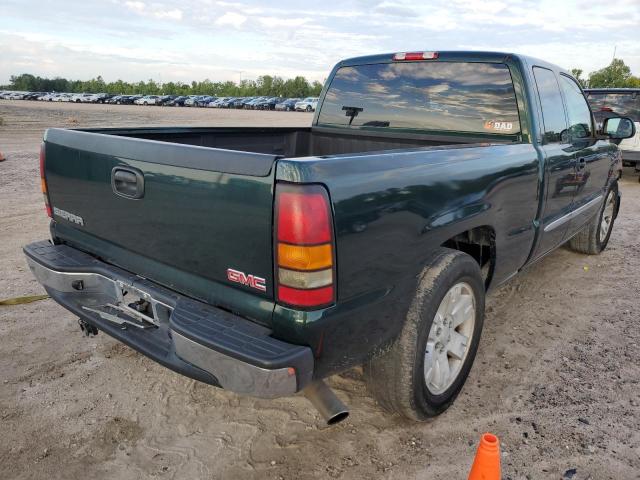 2GTEC19VX41241561 - 2004 GMC NEW SIERRA GREEN photo 4