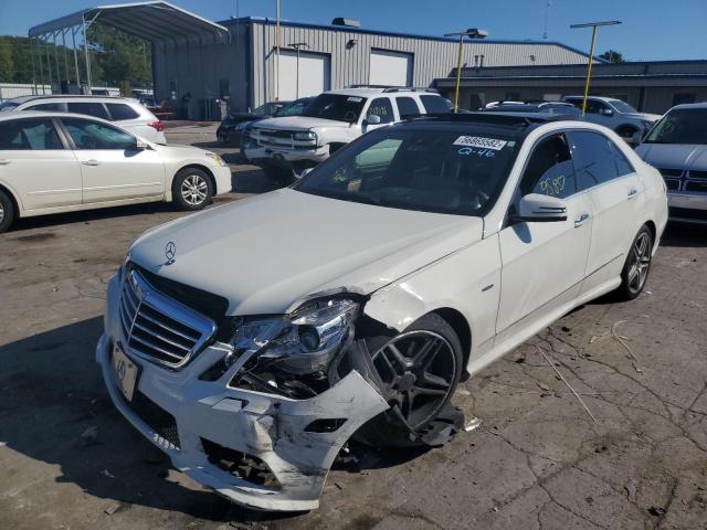 WDDHF5KBXCA609016 - 2012 MERCEDES-BENZ E 350 WHITE photo 9