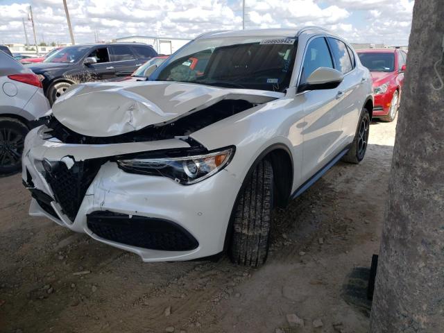 ZASFAKBNXJ7B70328 - 2018 ALFA ROMEO STELVIO TI WHITE photo 2