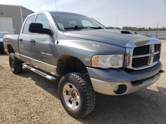 3D7KU28D84G218923 - 2004 DODGE RAM 2500 S Մոխրագույն լուսանկար 1