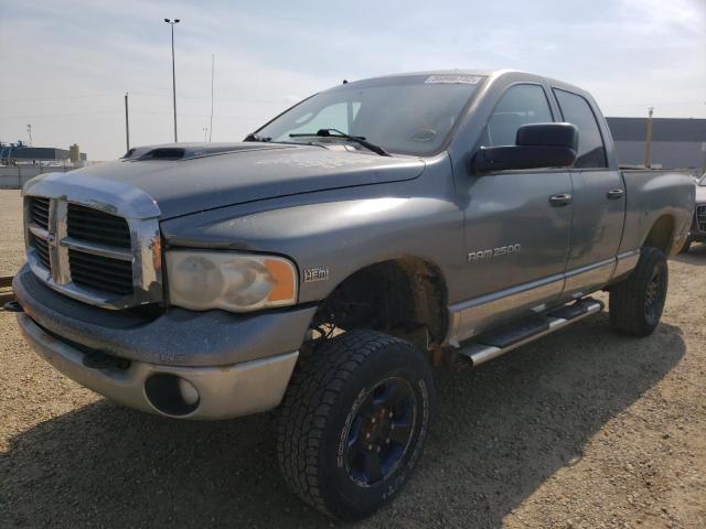 3D7KU28D84G218923 - 2004 DODGE RAM 2500 S Մոխրագույն լուսանկար 2