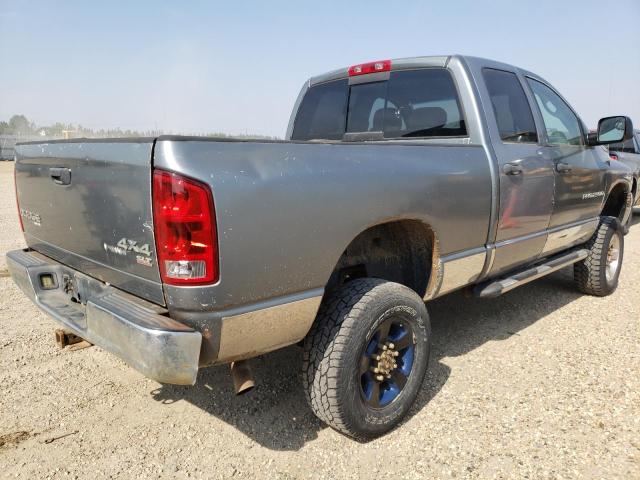 3D7KU28D84G218923 - 2004 DODGE RAM 2500 S Մոխրագույն լուսանկար 4