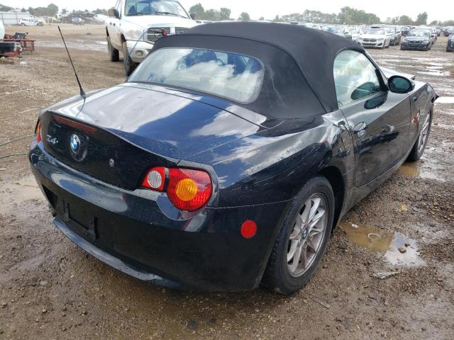 4USBT33483LS40264 - 2003 BMW Z4 2.5 BLACK photo 4