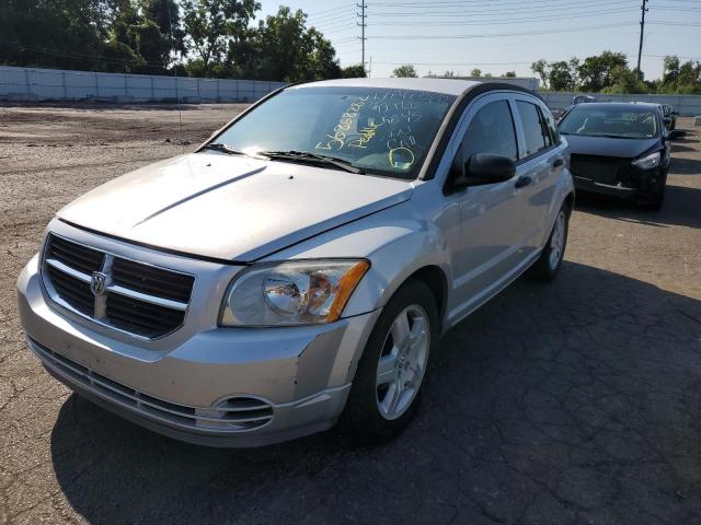 1B3HB48B98D709803 - 2008 DODGE CALIBER SX SILVER photo 9