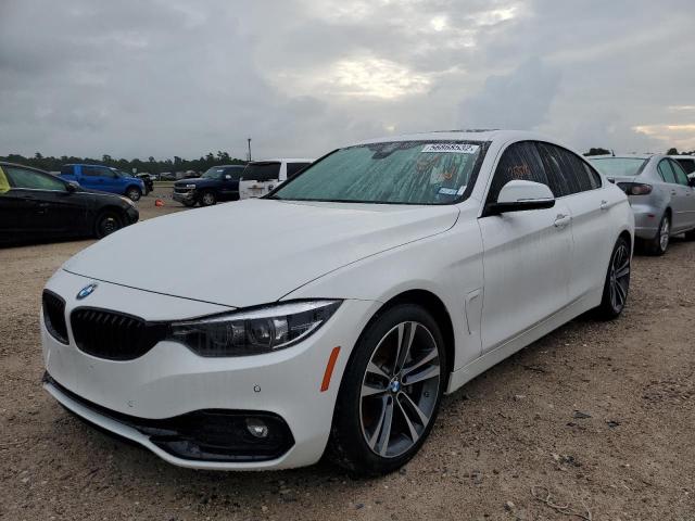 WBA4J5C0XLBU79315 - 2020 BMW 440I GRAN WHITE photo 2