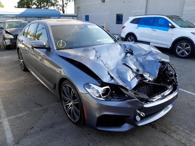 WBAJE5C58KWW28346 - 2019 BMW 540 I GRAY photo 1