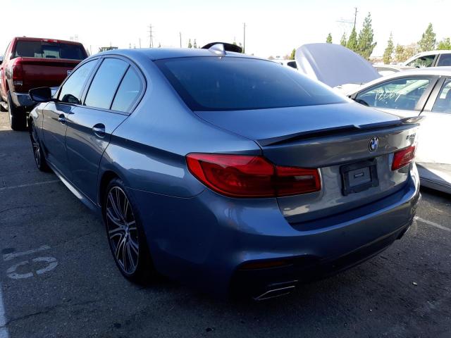 WBAJE5C58KWW28346 - 2019 BMW 540 I GRAY photo 3