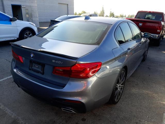 WBAJE5C58KWW28346 - 2019 BMW 540 I GRAY photo 4