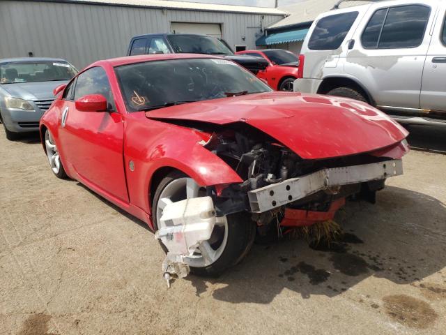 JN1BZ34D48M700804 - 2008 NISSAN 350Z COUPE RED photo 1