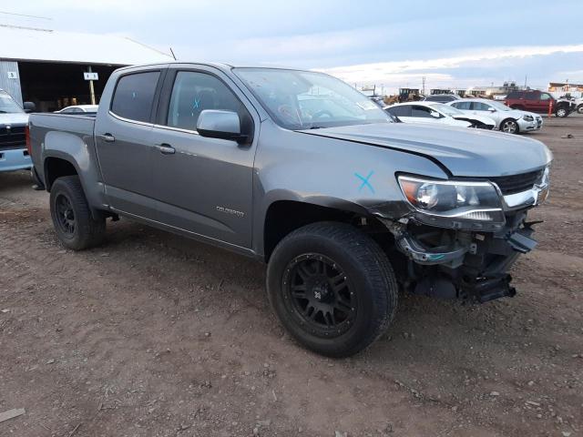 1GCGSCEN7J1294832 - 2018 CHEVROLET COLORADO L GRAY photo 1