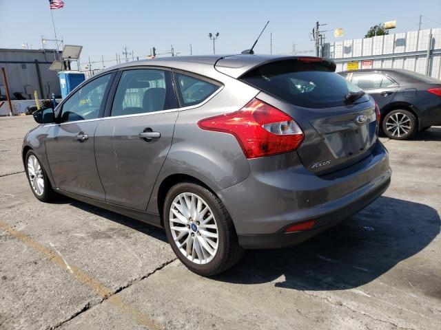 1FAHP3M20CL451918 - 2012 FORD FOCUS SEL GRAY photo 3