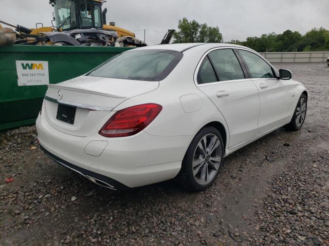 55SWF4HB0JU245050 - 2018 MERCEDES-BENZ C 350E WHITE photo 4