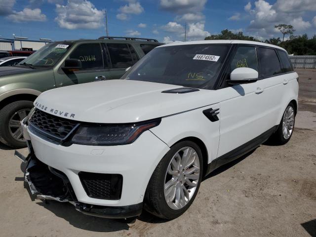 SALWR2RV4KA847541 - 2019 LAND ROVER RANGE ROVE WHITE photo 2