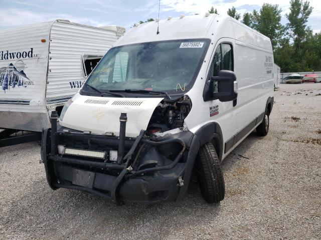 3C6TRVDG5KE513222 - 2019 RAM PROMASTER WHITE photo 2