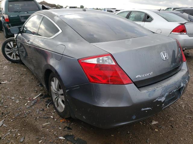 1HGCS1B82AA019002 - 2010 HONDA ACCORD EXL GRAY photo 3