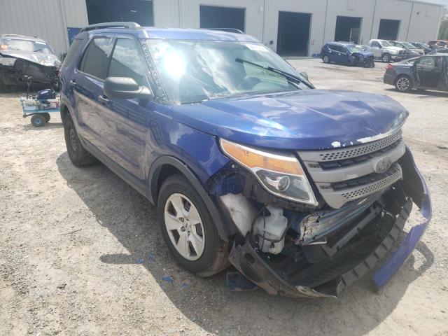 1FM5K7B88DGA16631 - 2013 FORD EXPLORER BLUE photo 1