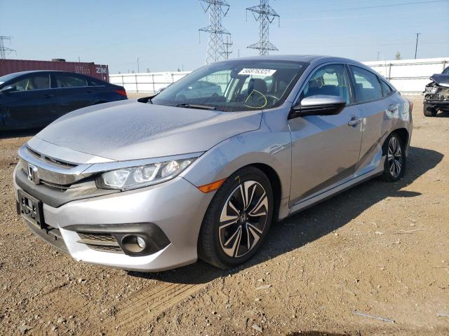 19XFC1F78GE023779 - 2016 HONDA CIVIC EXL 银色 照片 2