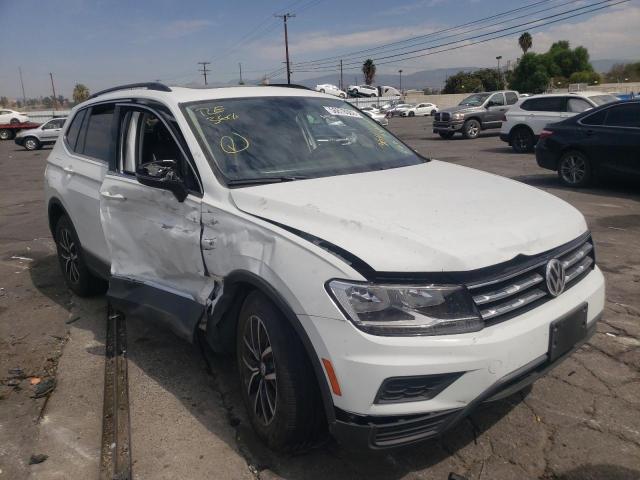 3VV3B7AXXMM103295 - 2021 VOLKSWAGEN TIGUAN SE WHITE photo 1