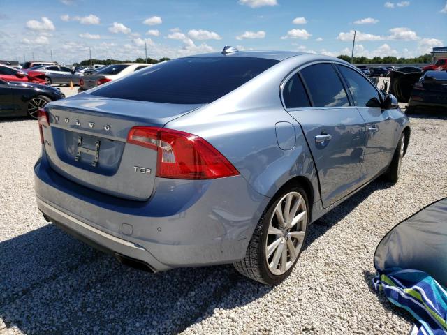 LYV402HK9HB195033 - 2017 VOLVO S60 PREMIE BLUE photo 4