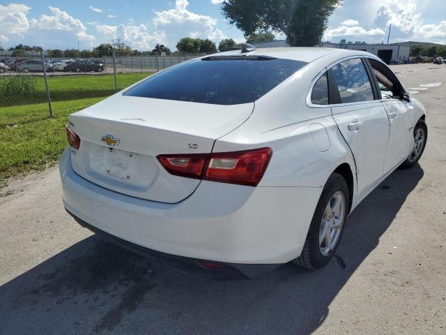 1G1ZB5ST0GF344613 - 2016 CHEVROLET MALIBU LS WHITE photo 4