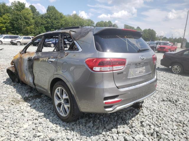 5XYPK4A50GG044790 - 2016 KIA SORENTO SX BURN photo 3