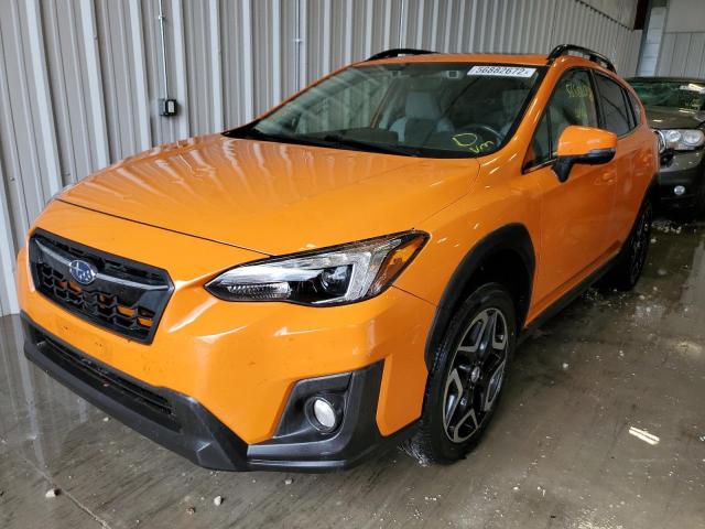 JF2GTALC6J8283610 - 2018 SUBARU CROSSTREK ORANGE photo 2