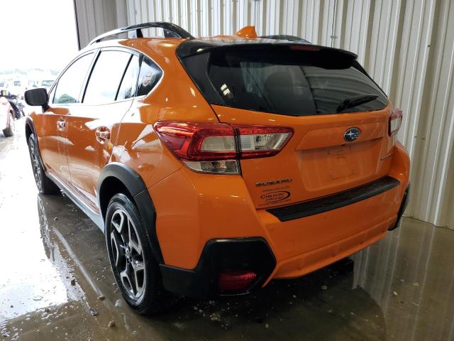 JF2GTALC6J8283610 - 2018 SUBARU CROSSTREK ORANGE photo 3