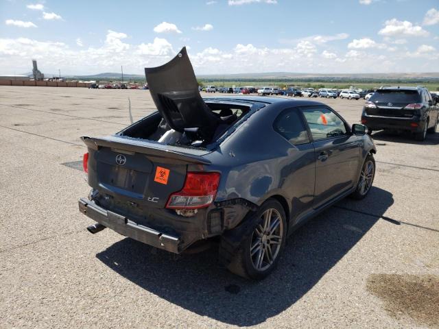 JTKJF5C74C3032910 - 2012 TOYOTA SCION TC ნაცრისფერი ფოტო 4