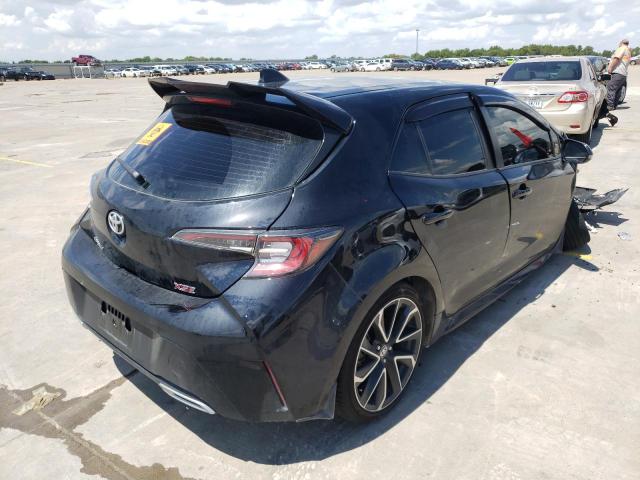 JTNC4MBE9N3154791 - 2022 TOYOTA COROLLA XS BLACK photo 4