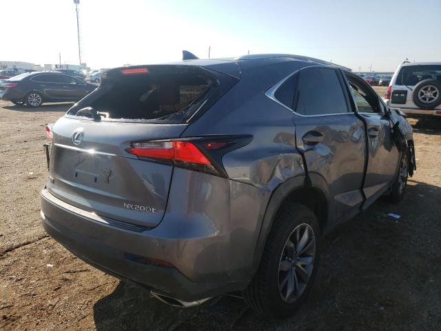 JTJYARBZ8F2020541 - 2015 LEXUS NX 200T GRAY photo 4