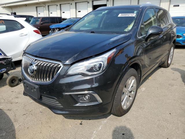 LRBFXBSA2HD122904 - 2017 BUICK ENVISION E BLACK photo 2