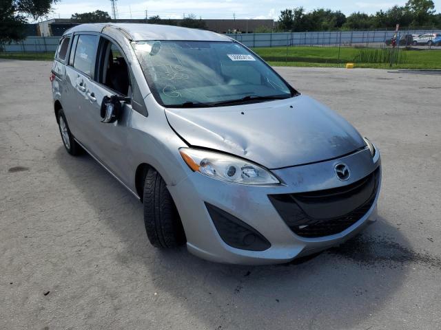 JM1CW2BL0E0176598 - 2014 MAZDA 5 SPORT SILVER photo 1