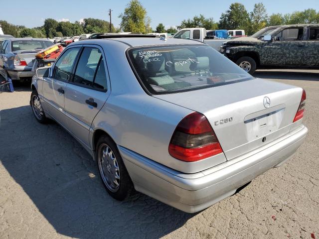 WDBHA29G9YA864741 - 2000 MERCEDES-BENZ C 280 SILVER photo 3