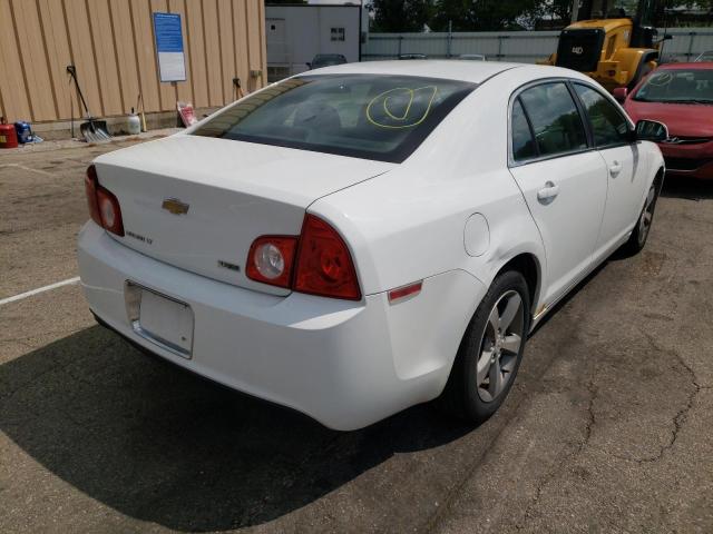 1G1ZC5EU1BF120888 - 2011 CHEVROLET MALIBU 1LT თეთრი ფოტო 4