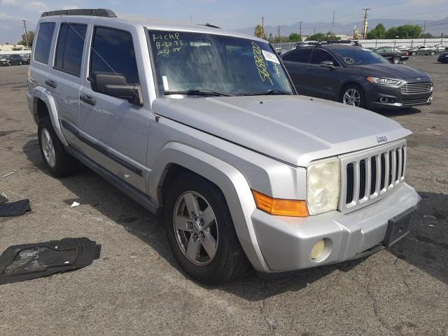 1J8HH48K56C339927 - 2006 JEEP COMMANDER ნაცრისფერი ფოტო 1