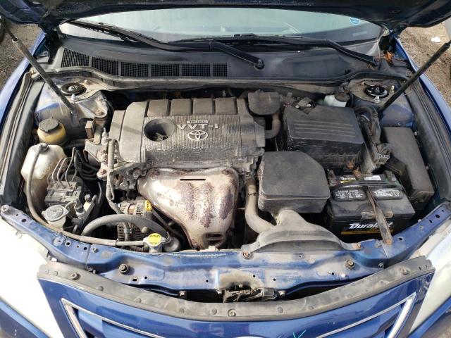 4T1BF3EK2AU546792 - 2010 TOYOTA CAMRY BASE BLUE photo 7