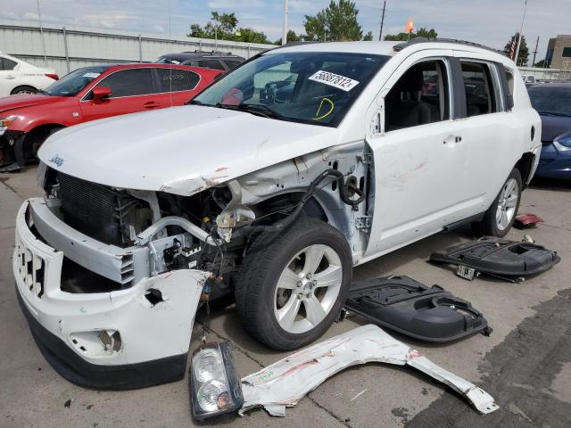 1C4NJDBB8GD549960 - 2016 JEEP COMPASS SP WHITE photo 2