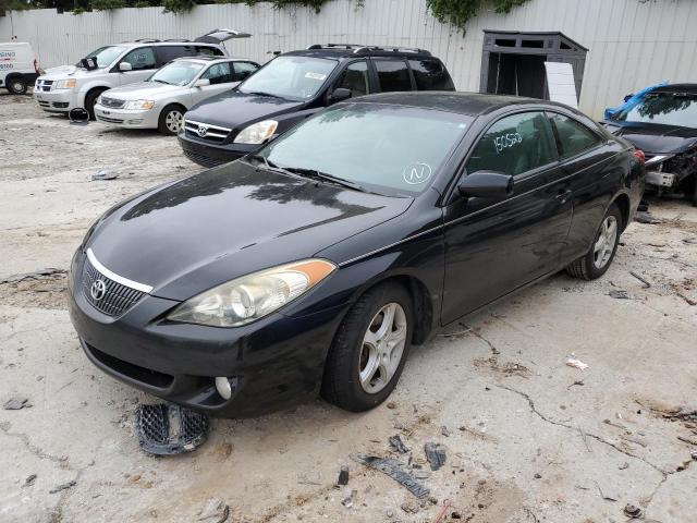 4T1CE38P84U781510 - 2004 TOYOTA CAMRY SOLA BLACK photo 2